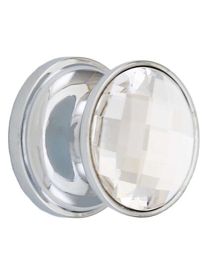 Legacy Crystal Round Knob - 7/8 inch Diameter.